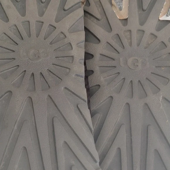 UGG Classic Femme Wedge Charcoal Lace Up Boot Size 8.5 - Picture 12 of 16